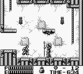 une photo d'Ã©cran de Castlevania 2 - Belmont s Revenge sur Nintendo Game Boy